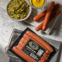 Load image into Gallery viewer, Wagyu Beef Hot Dogs online from Tebben Ranches