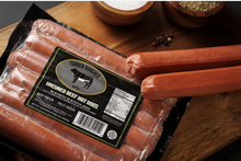 Load image into Gallery viewer, Wagyu Beef Hot Dogs online from Tebben Ranches