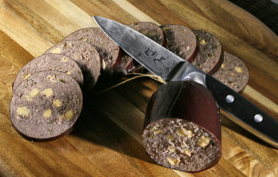 Wagyu Bratwurst and Wagyu Summer Sausage from Tebben Ranches