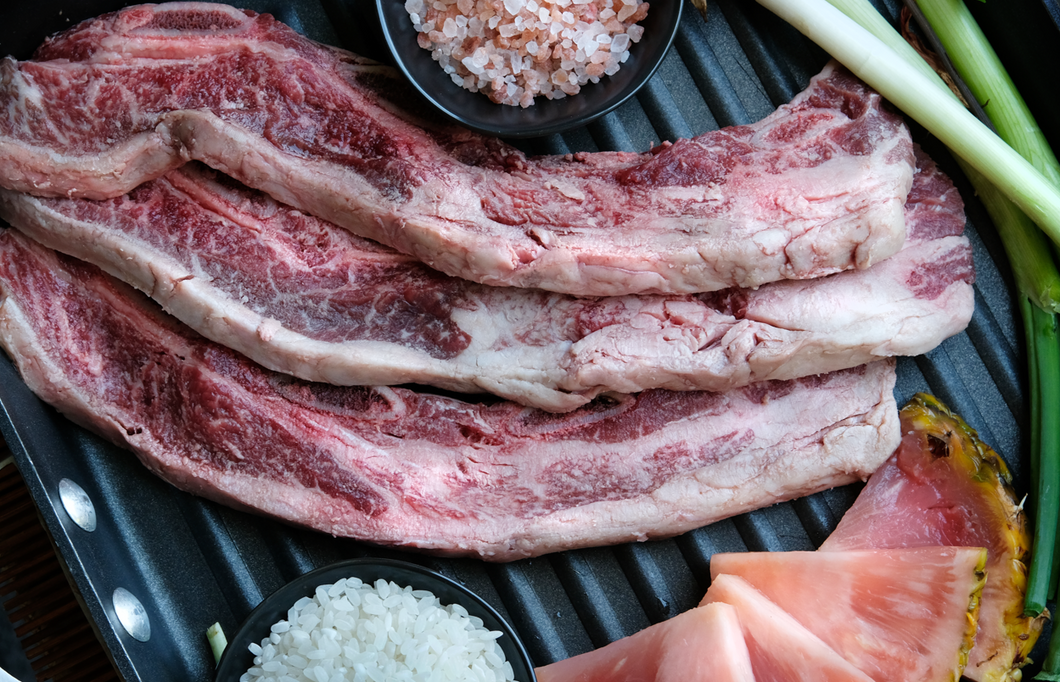 Wagyu Chuck Kalbi Short Ribs from Tebben Ranches