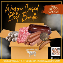 Load image into Gallery viewer, Wagyu Cased Bundle from Tebben Ranches

