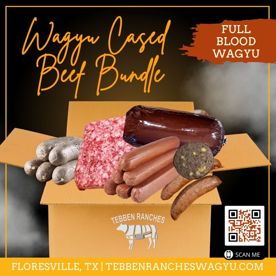 Wagyu Cased Bundle from Tebben Ranches