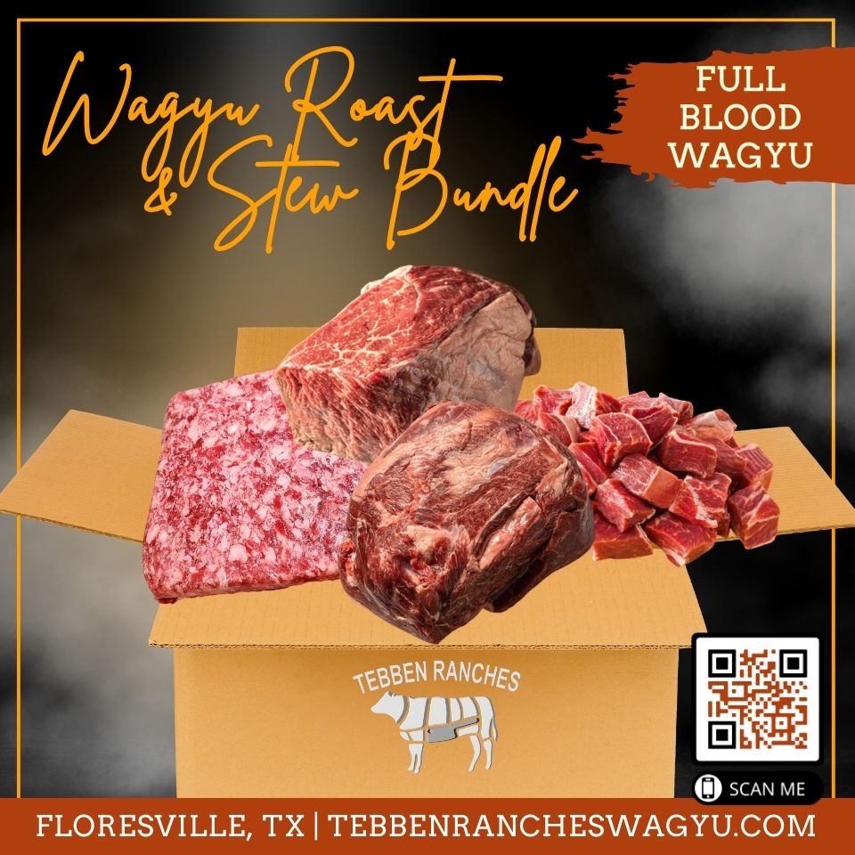 Wagyu Roast & Stew Bundle from Tebben Ranches
