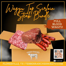 Load image into Gallery viewer, Wagyu Top Sirloin Bundle from Tebben Ranches
