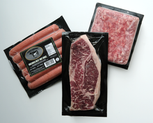 Load image into Gallery viewer, Wagyu New York Strip Steak bundle
