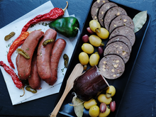 Load image into Gallery viewer, Wagyu Summer Sausage from Tebben Ranches 
