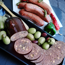 Load image into Gallery viewer, Wagyu Summer Sausage from Tebben Ranches 
