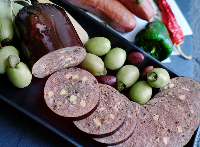 Wagyu Summer Sausage from Tebben Ranches 