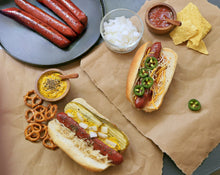 Load image into Gallery viewer, Wagyu Hot Dogs from Tebben Ranches, TX
