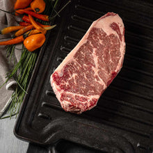 Load image into Gallery viewer, Wagyu New York Strip Steaks online from Tebben Ranches
